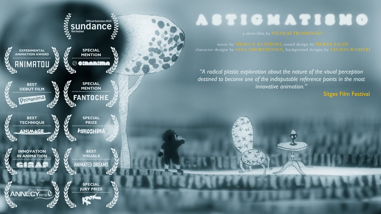 Imagen del cortometraje Astigmatismo. Premios y menciones a cholón. Créditos: Nicolai Troshinsky